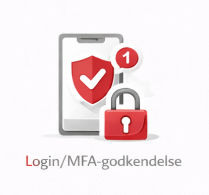 Billede af Login/MFA-godkendelse